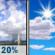 Thursday: Slight Chance Showers And Thunderstorms then Mostly Sunny