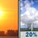 Today: Sunny then Slight Chance Showers And Thunderstorms