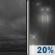 Tonight: A slight chance of rain after 5am. Cloudy, with a low around 50. East wind 3 to 10 mph. Chance of precipitation is 20%. Tonight: Cloudy then Slight Chance Light Rain