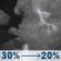 Tonight: A chance of showers and thunderstorms between 8pm and 11pm, then a slight chance of showers and thunderstorms between 11pm and 5am. Mostly cloudy, with a low around 74. South wind 2 to 7 mph. Chance of precipitation is 30%. Tonight: Chance Showers And Thunderstorms then Slight Chance Showers And Thunderstorms