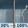 Saturday: Rain showers between 8am and 2pm, then showers and thunderstorms. Cloudy. High near 65, with temperatures falling to around 60 in the afternoon. Southwest wind 2 to 13 mph. Chance of precipitation is 100%. New rainfall amounts between a quarter and half of an inch possible. Saturday: Rain Showers
